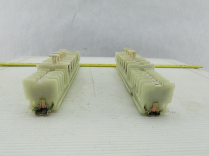 Allen Bradley 1492-CE White Clear Wire Terminal Fuse Holder With fuses Lot Of 42