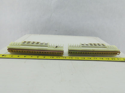 Allen Bradley 1492-CE White Clear Wire Terminal Fuse Holder With fuses Lot Of 42