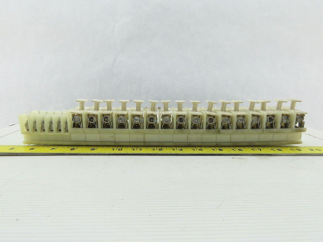 Allen Bradley 1492 CE White Clear Wire Terminal Fuse Holder With fuse Lot Of 22