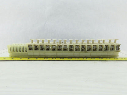 Allen Bradley 1492 CE White Clear Wire Terminal Fuse Holder With fuse Lot Of 22