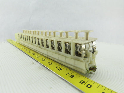 Allen Bradley 1492 CE White Clear Wire Terminal Fuse Holder With fuse Lot Of 22