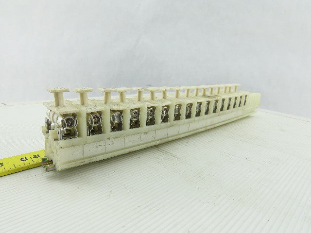 Allen Bradley 1492 CE White Clear Wire Terminal Fuse Holder With fuse Lot Of 22