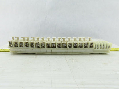 Allen Bradley 1492 CE White Clear Wire Terminal Fuse Holder With fuse Lot Of 22