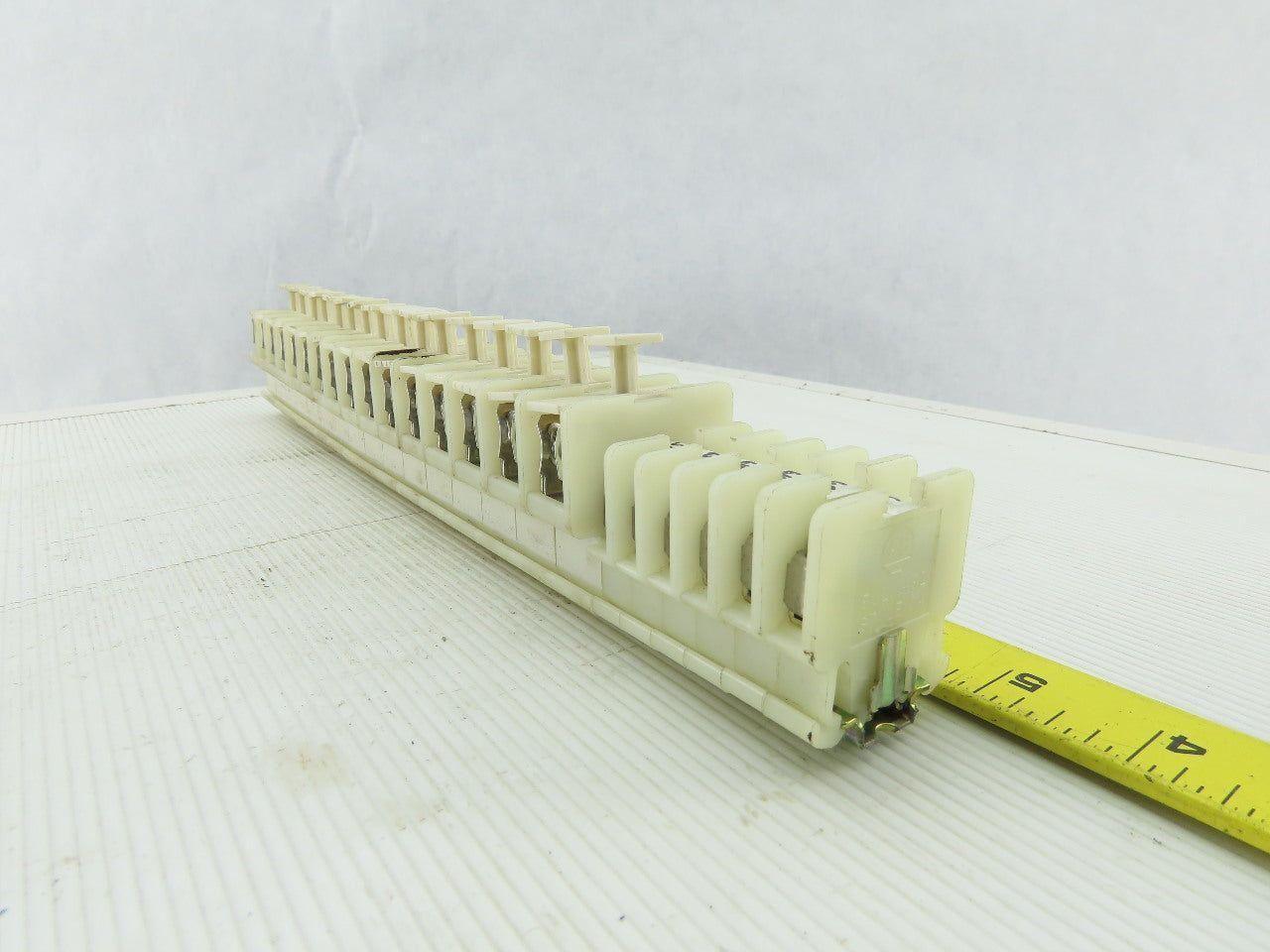 Allen Bradley 1492 CE White Clear Wire Terminal Fuse Holder With fuse Lot Of 22