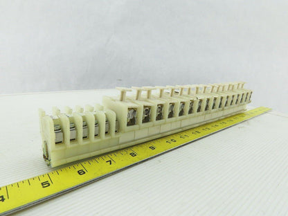 Allen Bradley 1492 CE White Clear Wire Terminal Fuse Holder With fuse Lot Of 22