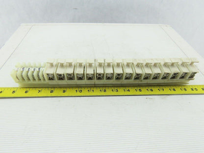 Allen Bradley 1492 CE White Clear Wire Terminal Fuse Holder With fuse Lot Of 22