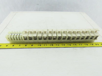 Allen Bradley 1492 CE White Clear Wire Terminal Fuse Holder With fuse Lot Of 22