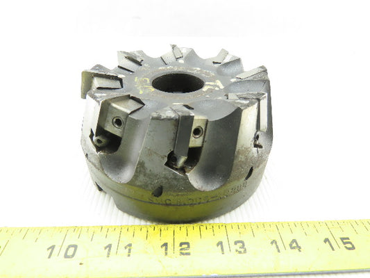 Dijet SMC4008-10888 4" Indexable Face Mill Cutter 1-1/2" Arbor 8 Flute