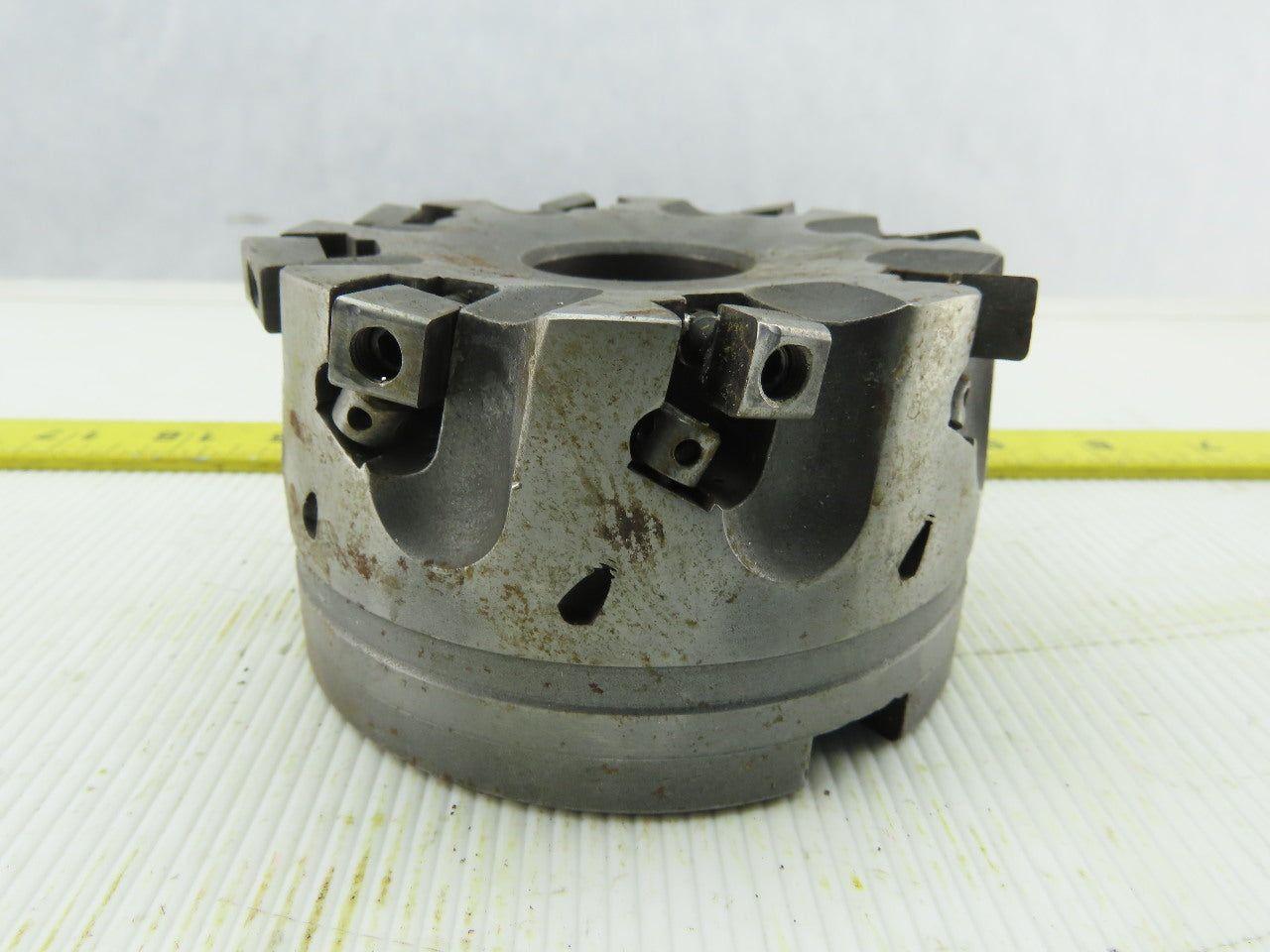 Dijet MSC4008-10072 4" Indexable Face Mill Cutter 1-1/2" Arbor 8 Flute