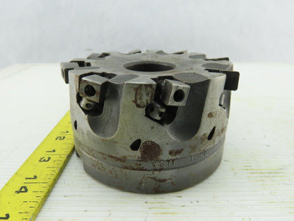 Dijet MSC4008-10072 4" Indexable Face Mill Cutter 1-1/2" Arbor 8 Flute