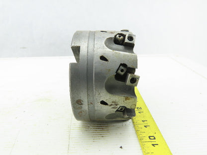 Dijet MSC4008-10072 4" Indexable Face Mill Cutter 1-1/2" Arbor 8 Flute