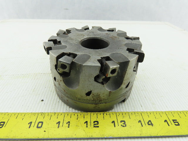 Dijet MSC4008-10072 4" Indexable Face Mill Cutter 1-1/2" Arbor 8 Flute