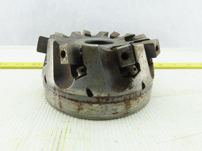 Dijet SMC4008-10889 4" Indexable Face Mill Cutter 1-1/2" Arbor 8 Flute