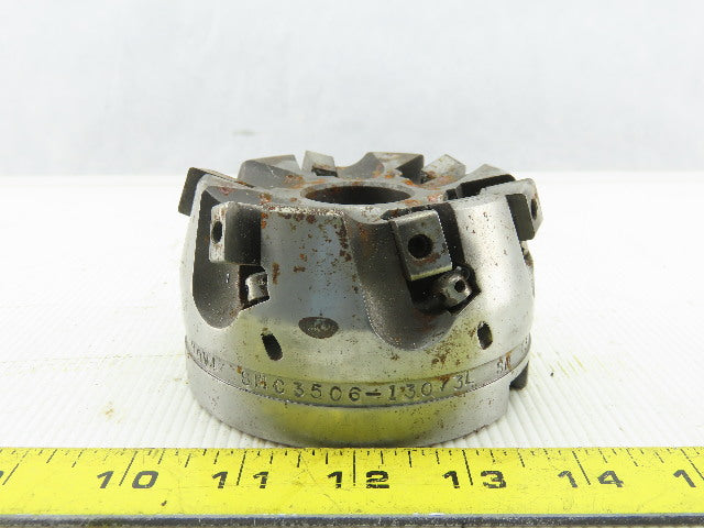RK Tool SMC3506-13073L 3.5" Indexable Face Mill Cutter LH 1-1/2" Arbor 6 Flute