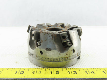 RK Tool SMC3506-13073L 3.5" Indexable Face Mill Cutter LH 1-1/2" Arbor 6 Flute