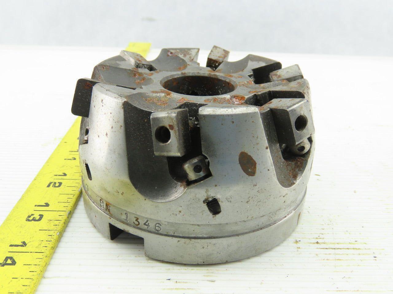 RK Tool SMC3506-13073L 3.5" Indexable Face Mill Cutter LH 1-1/2" Arbor 6 Flute