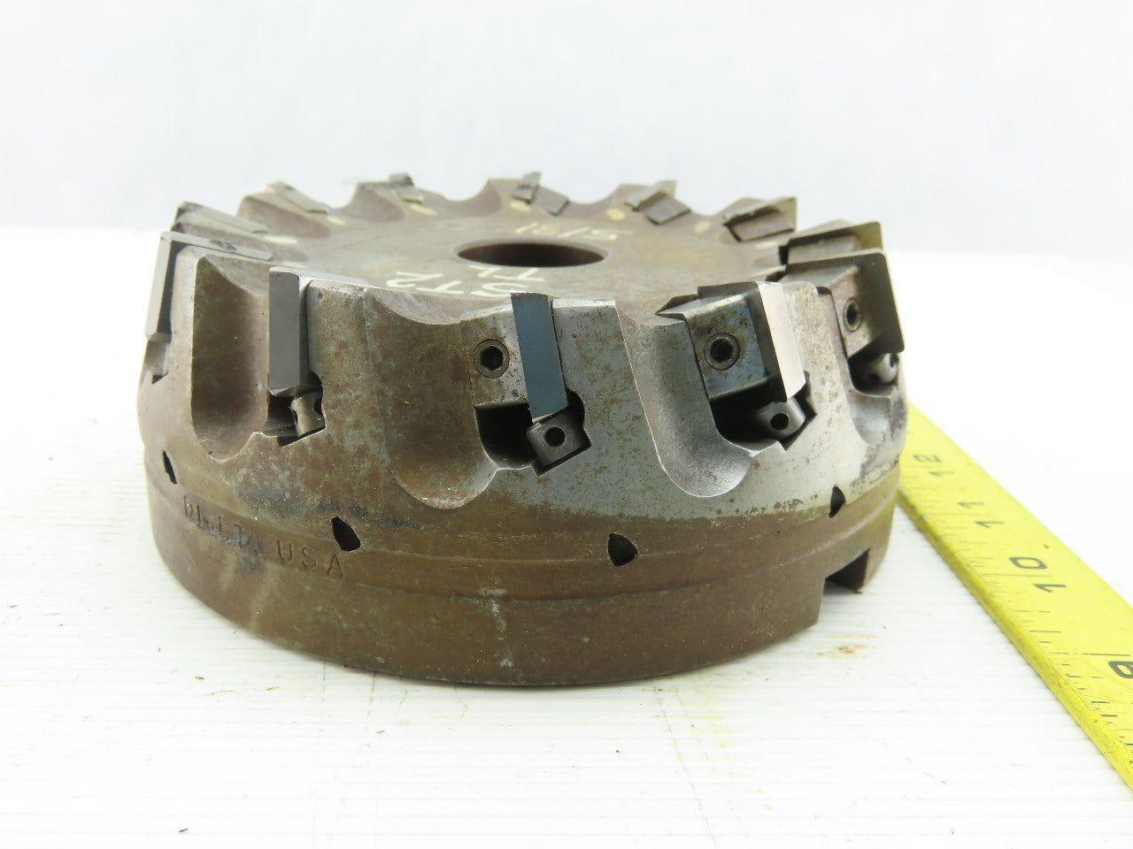 Dijet SMC-6012-10876 6" Indexable Face Mill Cutter 1-1/2" Arbor 12 Flute