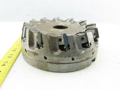 Dijet SMC-6012-10876 6" Indexable Face Mill Cutter 1-1/2" Arbor 12 Flute