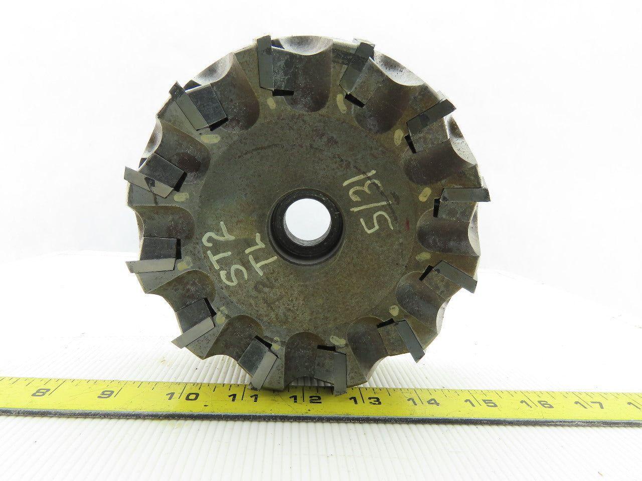 Dijet SMC-6012-10876 6" Indexable Face Mill Cutter 1-1/2" Arbor 12 Flute