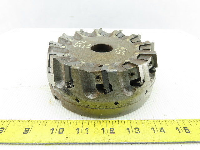 Dijet SMC-6012-10876 6" Indexable Face Mill Cutter 1-1/2" Arbor 12 Flute