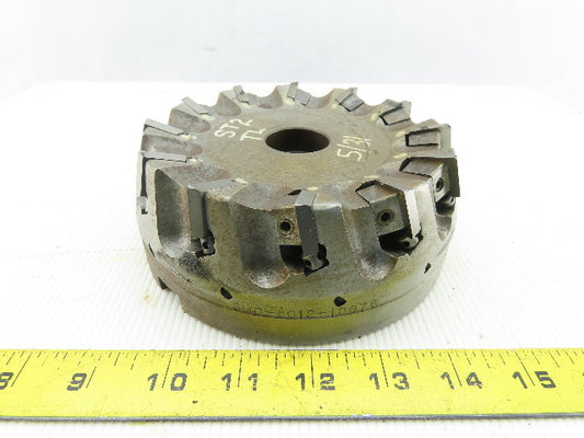 Dijet SMC-6012-10876 6" Indexable Face Mill Cutter 1-1/2" Arbor 12 Flute