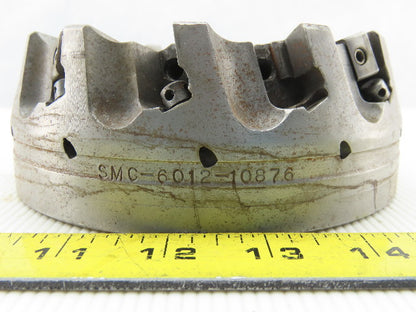 DiJet SMC-6012-10876 6" Indexable Face Mill Cutter 1-1/2" Arbor 12 Flute