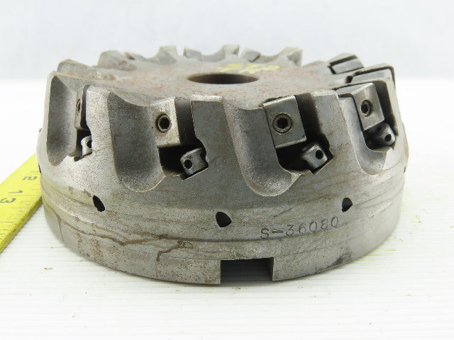 DiJet SMC-6012-10876 6" Indexable Face Mill Cutter 1-1/2" Arbor 12 Flute