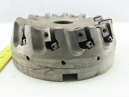 DiJet SMC-6012-10876 6" Indexable Face Mill Cutter 1-1/2" Arbor 12 Flute