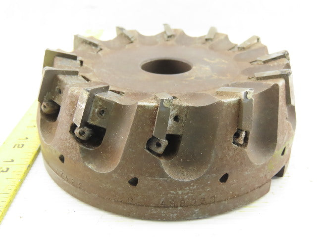 Dijet SMC6012-10875 6" Indexable Face Mill Cutter 1-1/2" Arbor 12 Flute