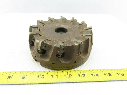 Dijet SMC6012-10875 6" Indexable Face Mill Cutter 1-1/2" Arbor 12 Flute