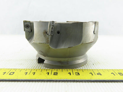 Walter F3042-400125R 4.5" Indexable Face Shell Mill Cutter 1-1/2" Arbor 6 Flute