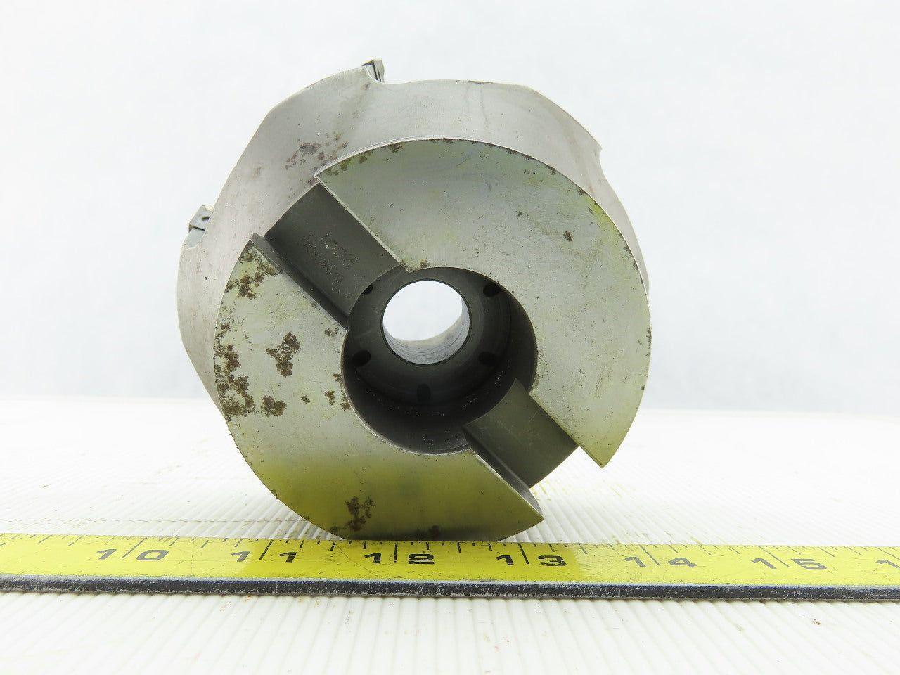 Walter F3042-400125R 4.5" Indexable Face Shell Mill Cutter 1-1/2" Arbor 6 Flute