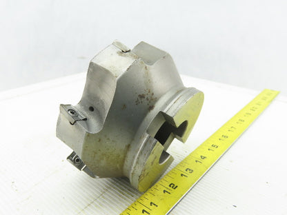 Walter F3042-400125R 4.5" Indexable Face Shell Mill Cutter 1-1/2" Arbor 6 Flute