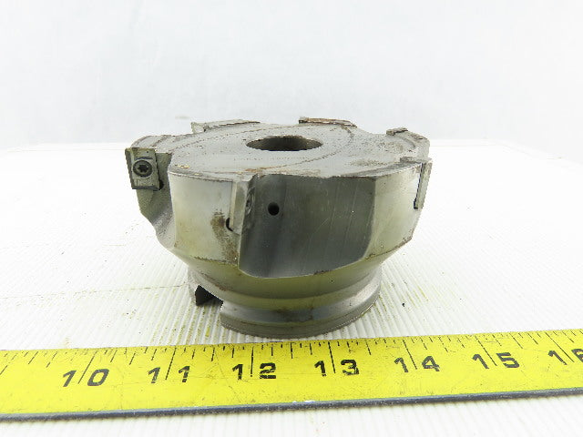 Walter F3042-400125R 4.5" Indexable Face Shell Mill Cutter 1-1/2" Arbor 6 Flute