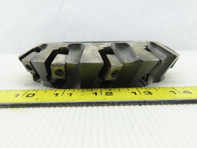 Dijet MSM6.612-10550 6-5/8" Indexable Face Shell Mill Cutter 3" Arbor 12 Flute