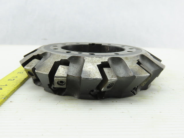 Dijet MSM6.612-10550 6-5/8" Indexable Face Shell Mill Cutter 3" Arbor 12 Flute