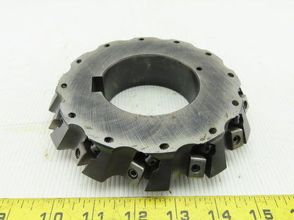Dijet MSM6.612-10550 6-5/8" Indexable Face Shell Mill Cutter 3" Arbor 12 Flute