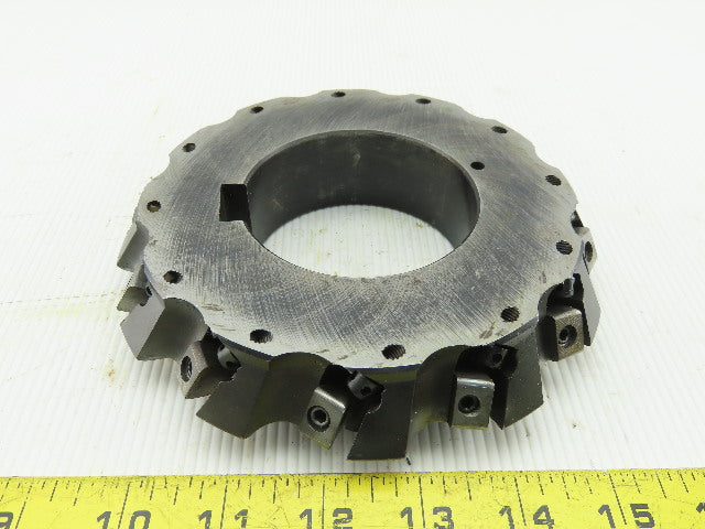 Dijet MSM6.612-10550 6-5/8" Indexable Face Shell Mill Cutter 3" Arbor 12 Flute