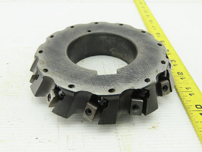 Dijet MSM6.612-10550 6-5/8" Indexable Face Shell Mill Cutter 3" Arbor 12 Flute