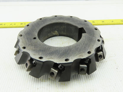 Dijet MSM6.612-10550 6-5/8" Indexable Face Shell Mill Cutter 3" Arbor 12 Flute