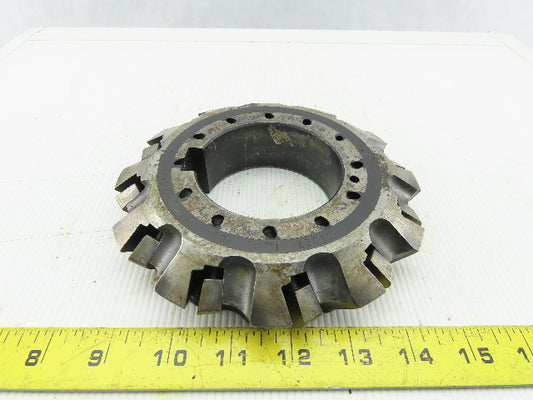 Dijet MSM6.612-10550 6-5/8" Indexable Face Shell Mill Cutter 3" Arbor 12 Flute