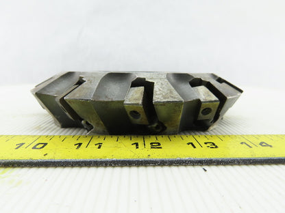 Dijet 6-5/8" Indexable Face Shell LH Mill Cutter 3" Arbor 12 Flute