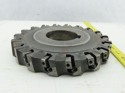 Dijet HSM9.018-10431L 9" Indexable Face Shell Mill LH Cutter 76mm Arbor 18 Flute