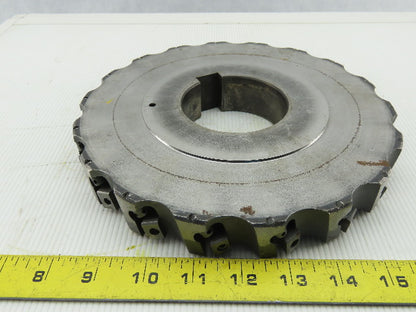 Dijet HSM9.018-10431L 9" Indexable Face Shell Mill LH Cutter 76mm Arbor 18 Flute