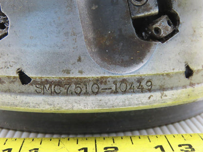 Dijet SMC75010-10449 7-1/2" Indexable Face Shell Mill Cutter 2" Arbor 10 Flute