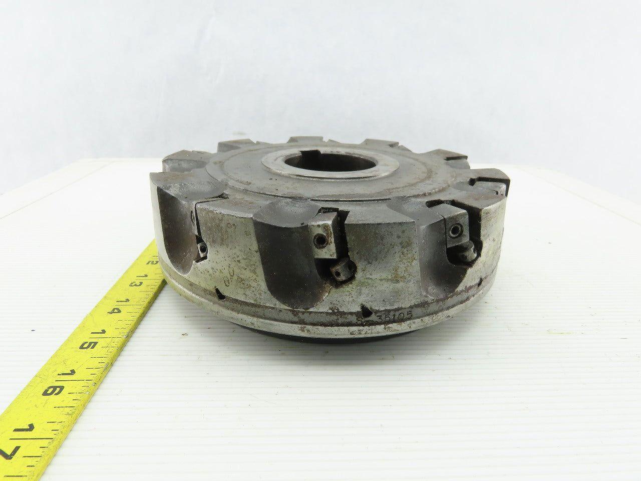 Dijet SMC75010-10449 7-1/2" Indexable Face Shell Mill Cutter 2" Arbor 10 Flute