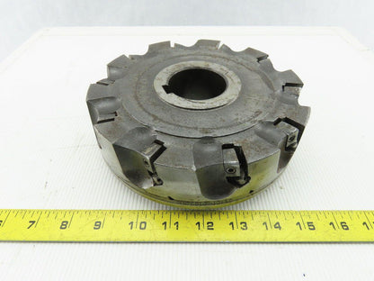 Dijet SMC75010-10449 7-1/2" Indexable Face Shell Mill Cutter 2" Arbor 10 Flute