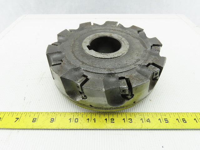 Dijet SMC75010-10449 7-1/2" Indexable Face Shell Mill Cutter 2" Arbor 10 Flute