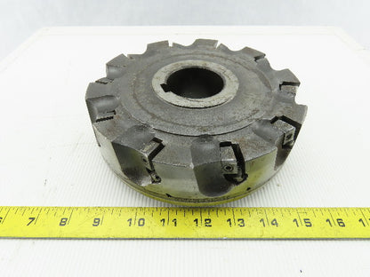 Dijet SMC75010-10449 7-1/2" Indexable Face Shell Mill Cutter 2" Arbor 10 Flute