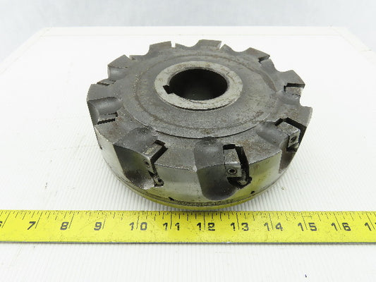 Dijet SMC75010-10449 7-1/2" Indexable Face Shell Mill Cutter 2" Arbor 10 Flute